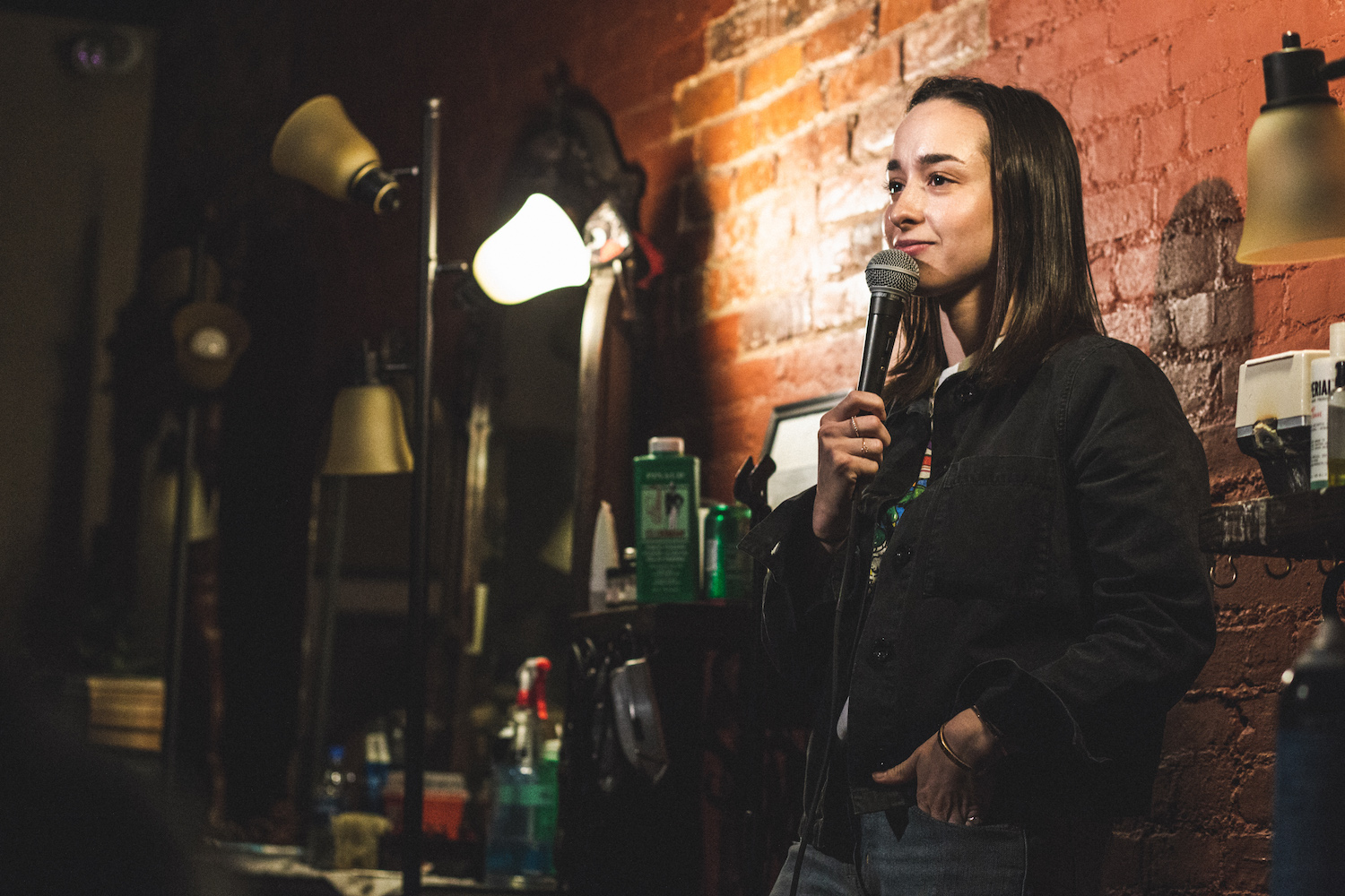 Live at the Barbershop NYC: Friday Night Stand Up Comedy East Village ticket card image
