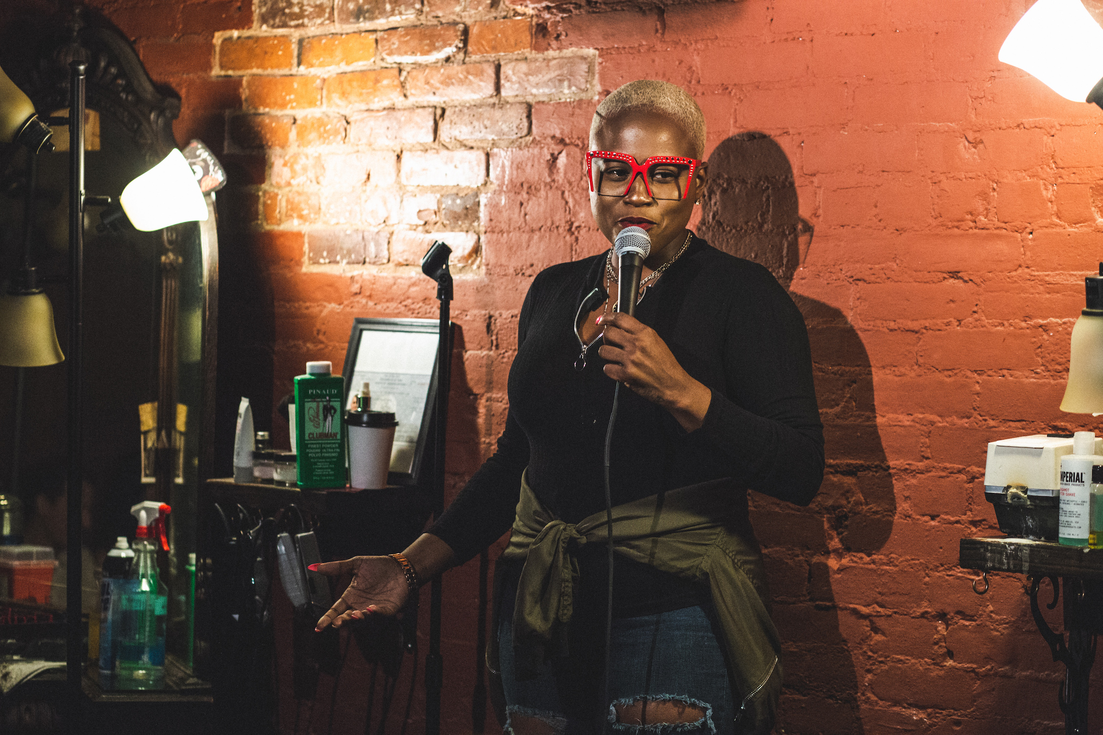 Live at the Barbershop NYC: Saturday Night Stand Up Comedy Show ticket card image